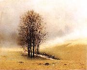 Stanislaw Witkiewicz Springtime fog. France oil painting artist